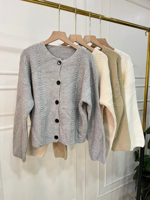 Winter Soft Heavy Knitted Cardigan